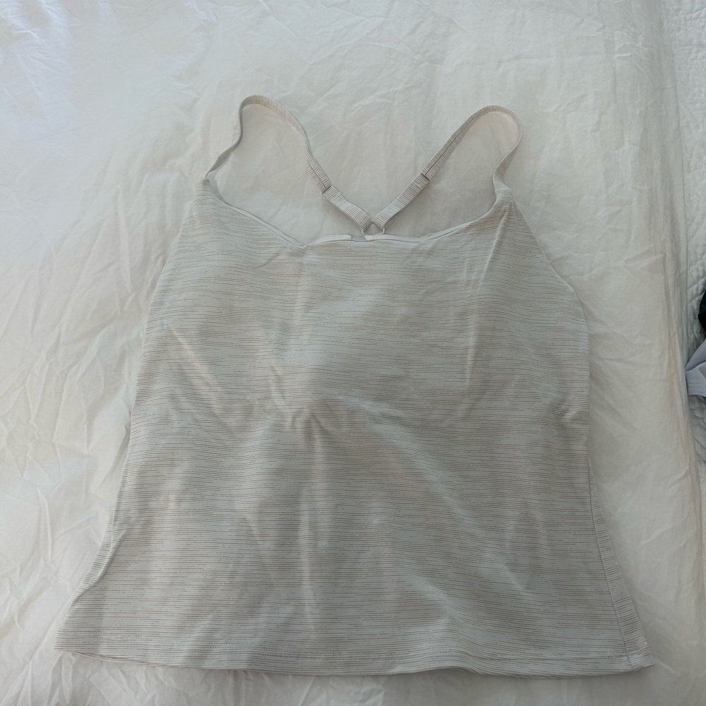 Outdoor Voices Cream Workout Tank